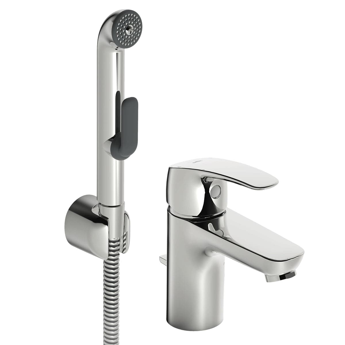 Oras Safira 1012f/1008F Servantbatteri - Bidetta hånddusj Krom / Ja Oras Armatur Servantbatteri OR-4200171