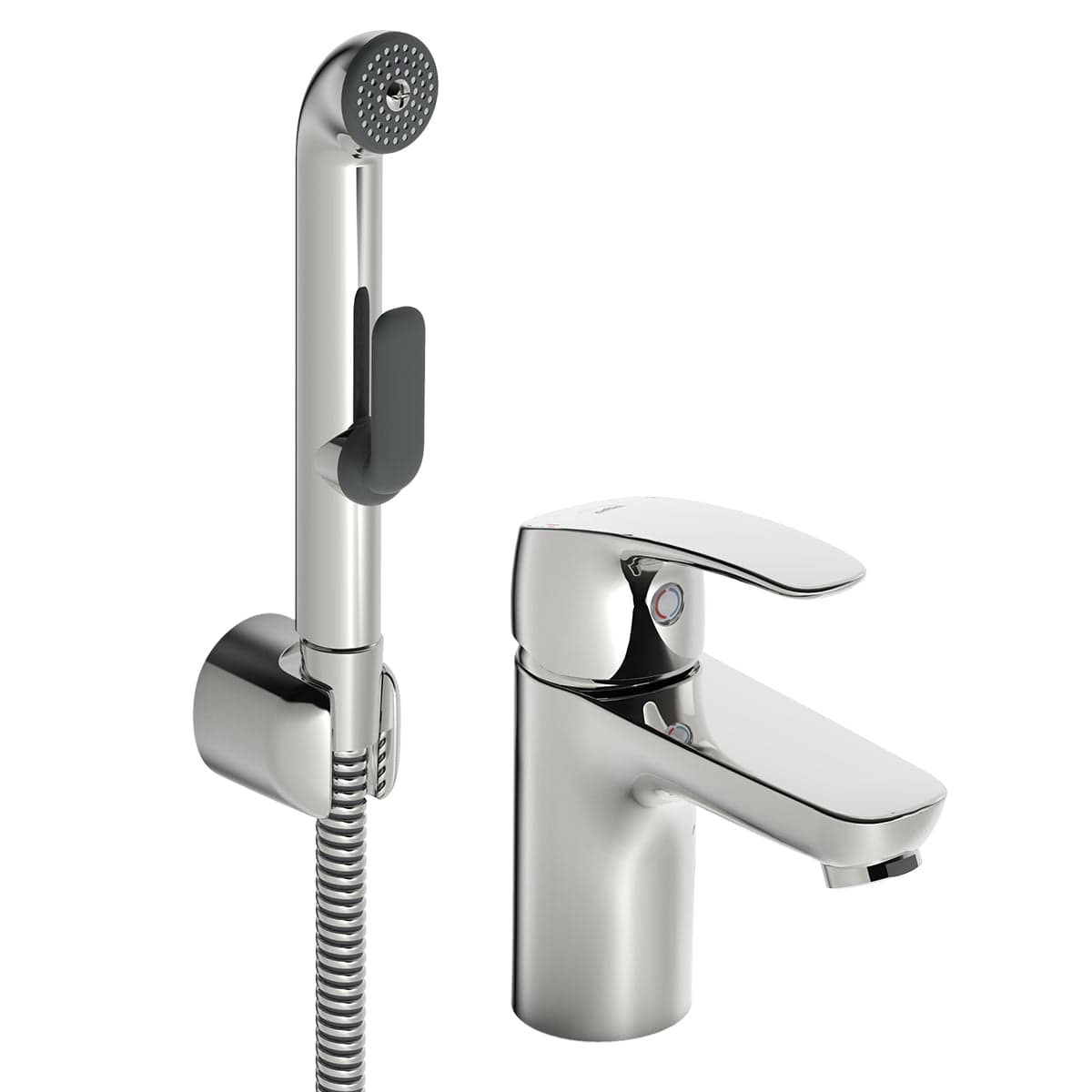 Oras Safira 1012f/1008F Servantbatteri - Bidetta hånddusj Krom / Nei Oras Armatur Servantbatteri OR-4200174
