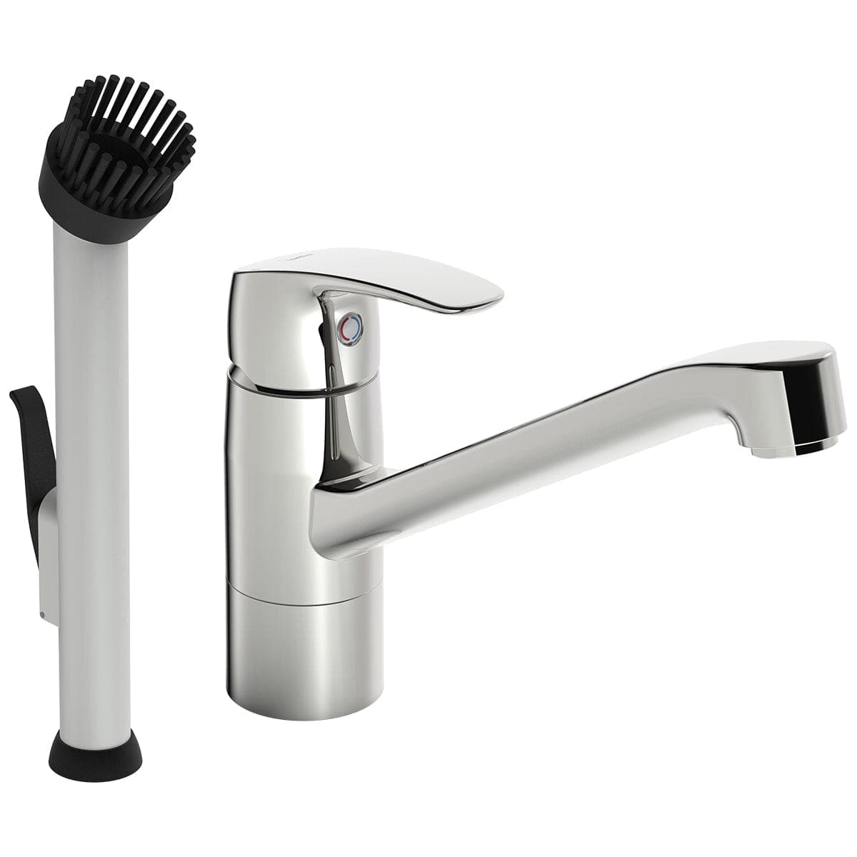 Oras Safira 1022S/1027FS Kjøkkenarmatur - vaskebørste Krom / Nei Oras Armatur Kjøkkenarmatur OR-4200453