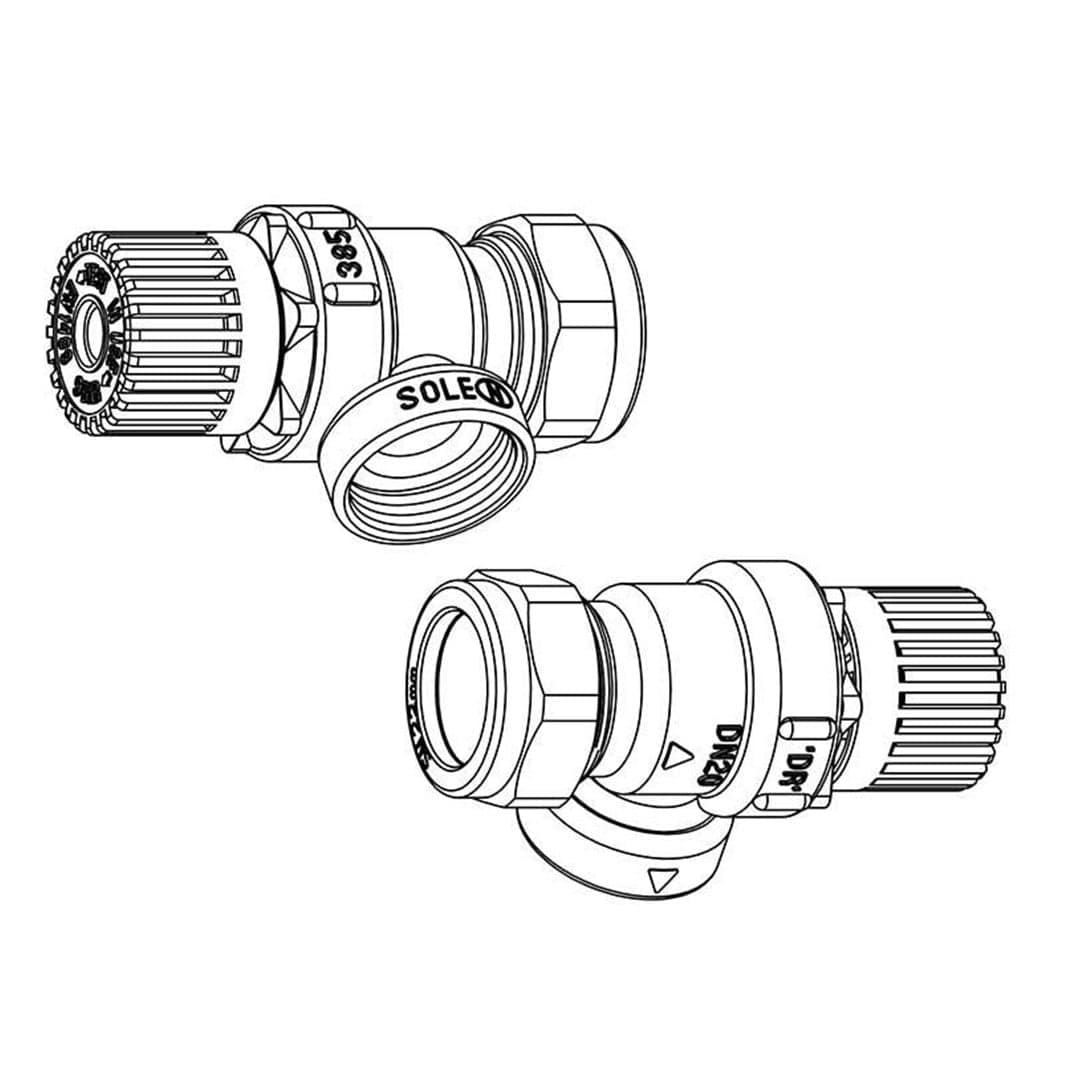 OSO Sikkerhetsventil SVS, 9 Bar, For Saga Bereder OSO Hotwater Reservedel varmtvannsbereder AH-8015705