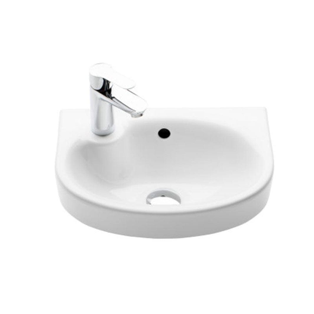 Porsgrund Glow Asymmetrisk Servant Vegg Hvit / Venstre Porsgrund Liten servant GE-6000281