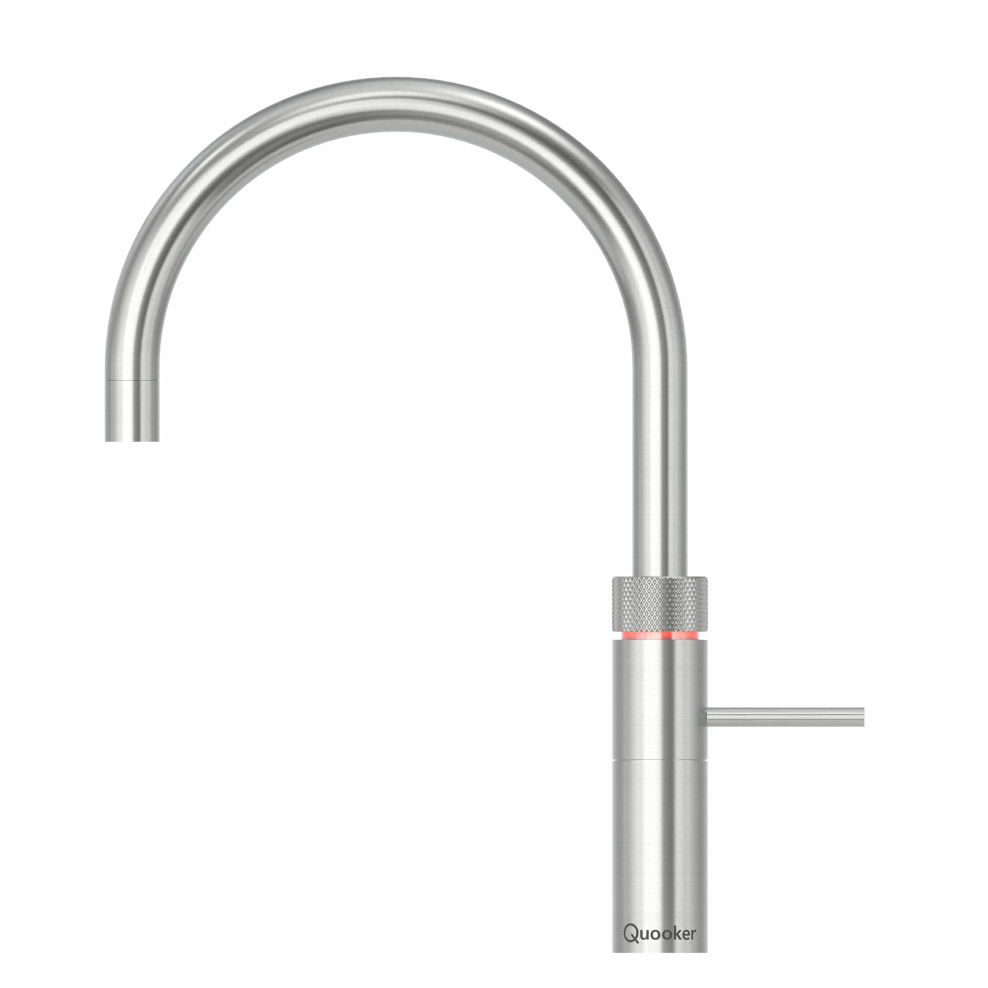Quooker Fusion Round alt-i-ett design kjøkkenarmatur Rustfritt stål / PRO3 Quooker Kjøkkenarmatur BUN-Q210850402
