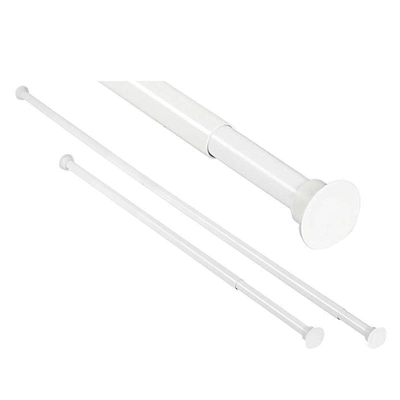 Safir Dusjforhengstang Rett Hvit Hvit / 75-220cm Arrow Dusjforheng AH-7550054