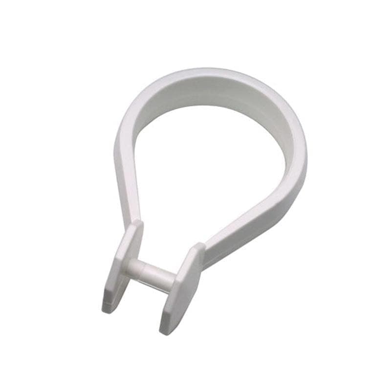 Safir Snap Ringer til Dusjforheng - hvit/klar Hvit Arrow Dusjforheng AH-7550068