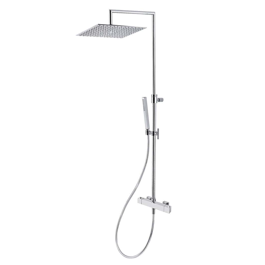 Sanipro Bloom Takdusj - komplett sett Krom Sanipro Takdusj SA-10197