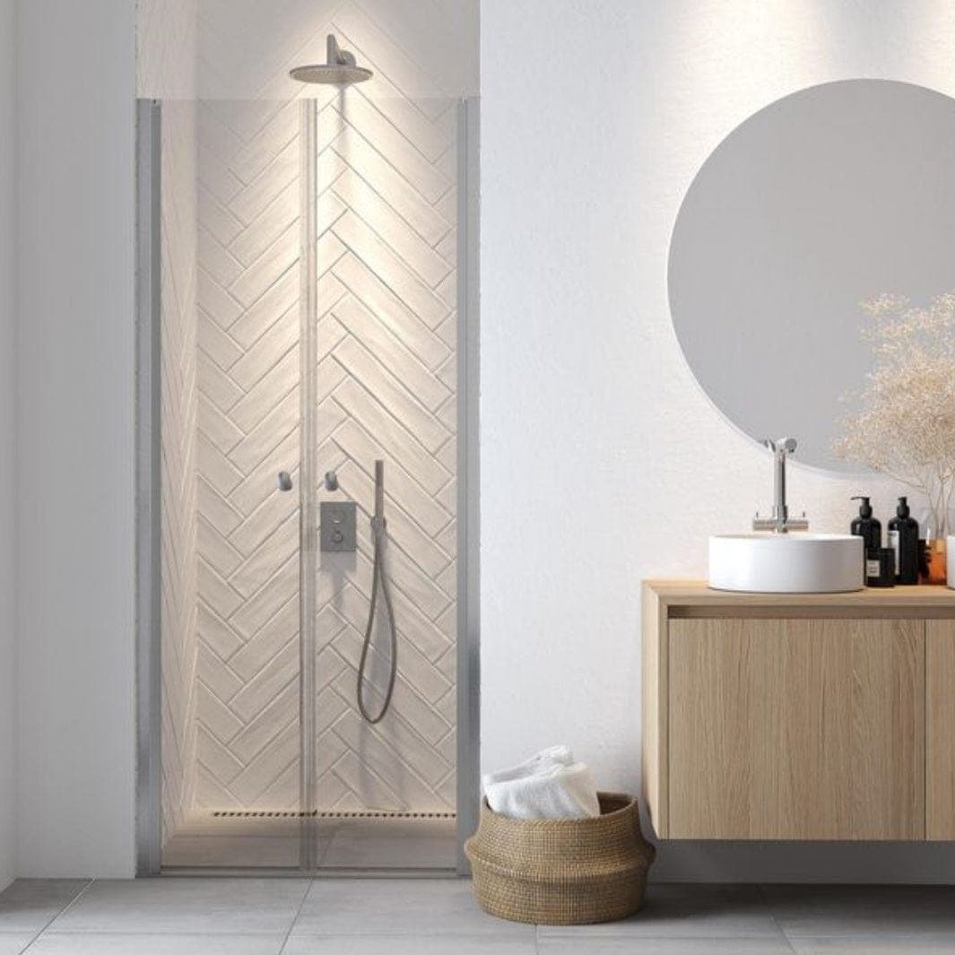 Sealskin Hooked Dusjnisje B90-100cm - Saloondører Sealskin Dusjnisje