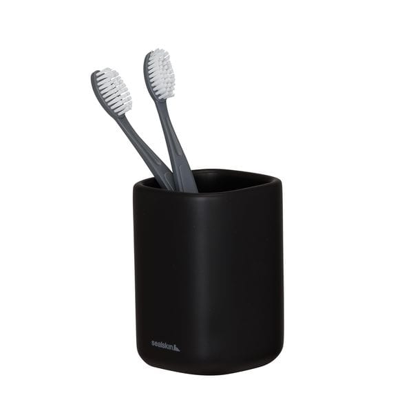 Sealskin Mind Tannbørsteholder - frittstående Svart matt Sealskin Tannbørsteholder CO-V800059