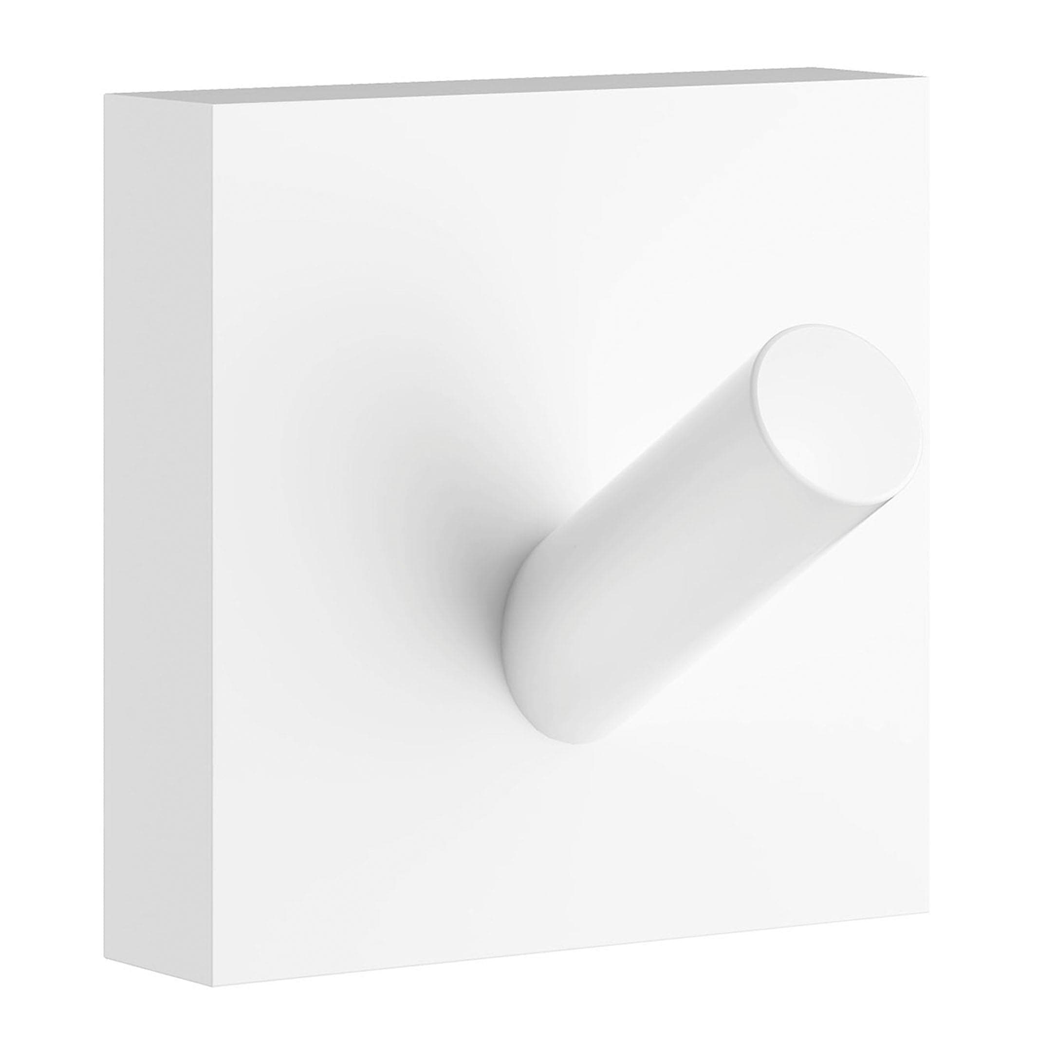 Smedbo 355 Krok Enkel Stor House Hvit matt Smedbo Knagger SM-RX355