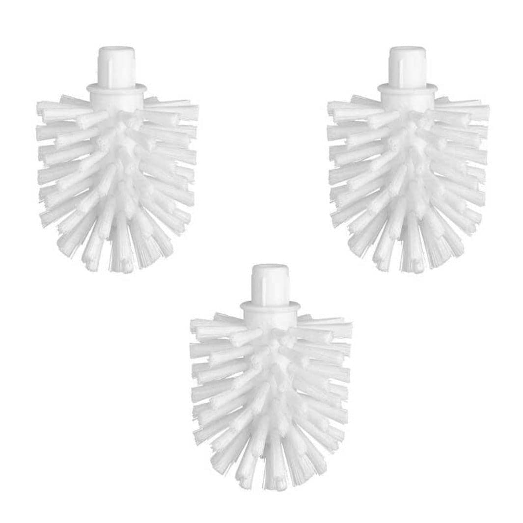 Smedbo H234N/3 Børstehode Løst Hvit 3pak Hvit Smedbo Diverse baderomstilbehør SM-H234N/3