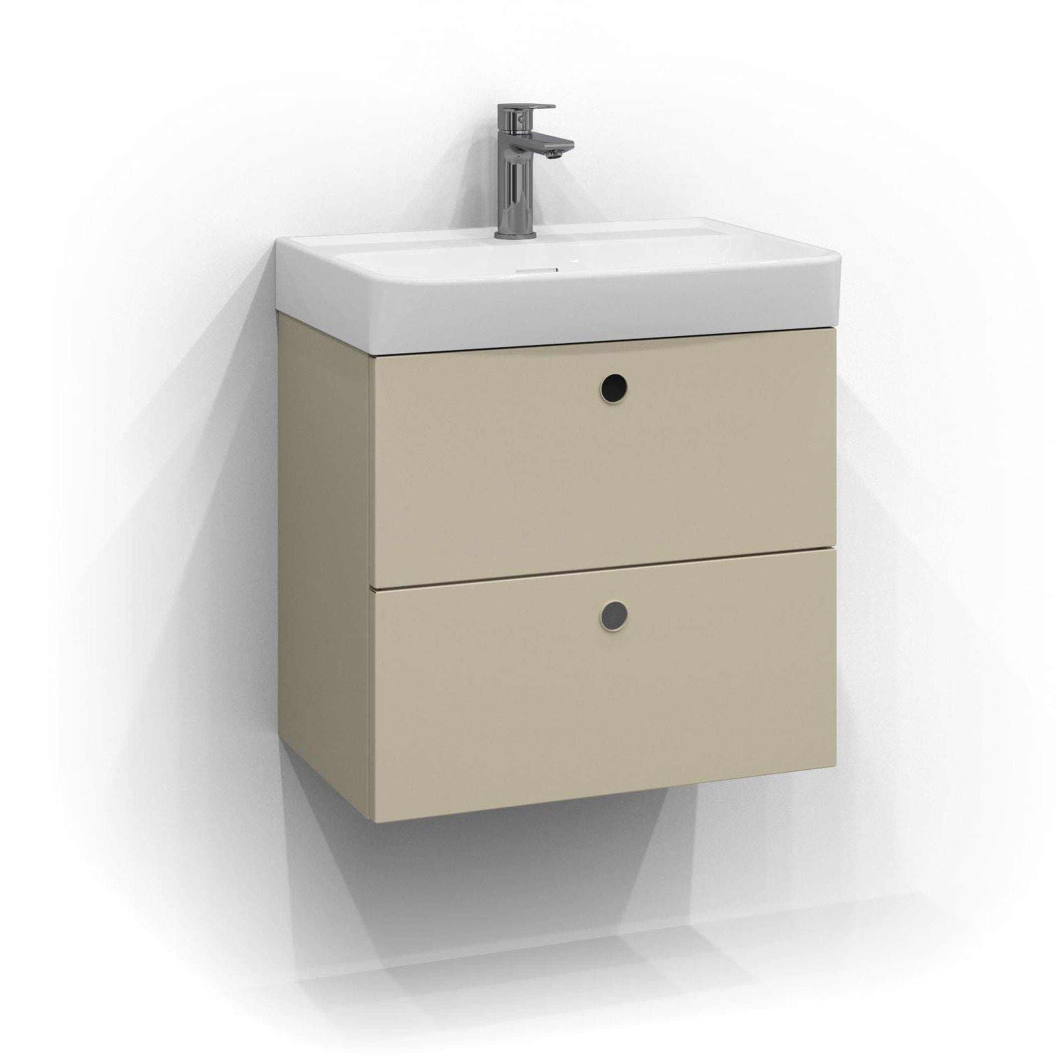 Svedbergs Intro Servantskap 2 Skuffer 55cm / Sand Svedbergs Servantskap SV-294755