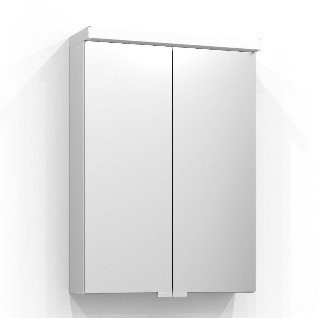 Svedbergs Intro Speilskap m/LED+Stikk 50cm / Hvit matt Svedbergs Speilskap SV-295052