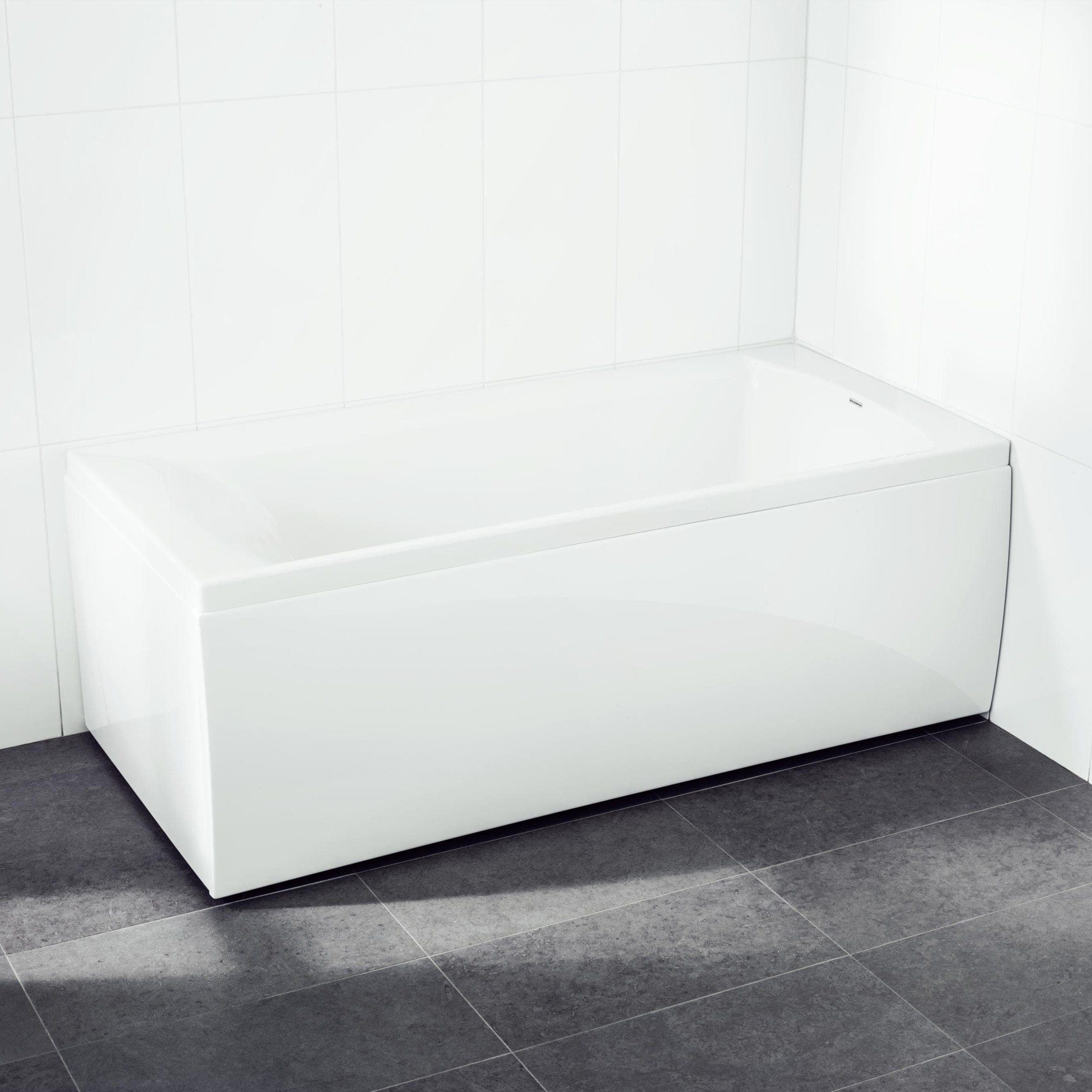 Svedbergs Kalix Badekar 150-160 150cm / Nei / Nei Svedbergs Firkantet badekar SV-Z150-0
