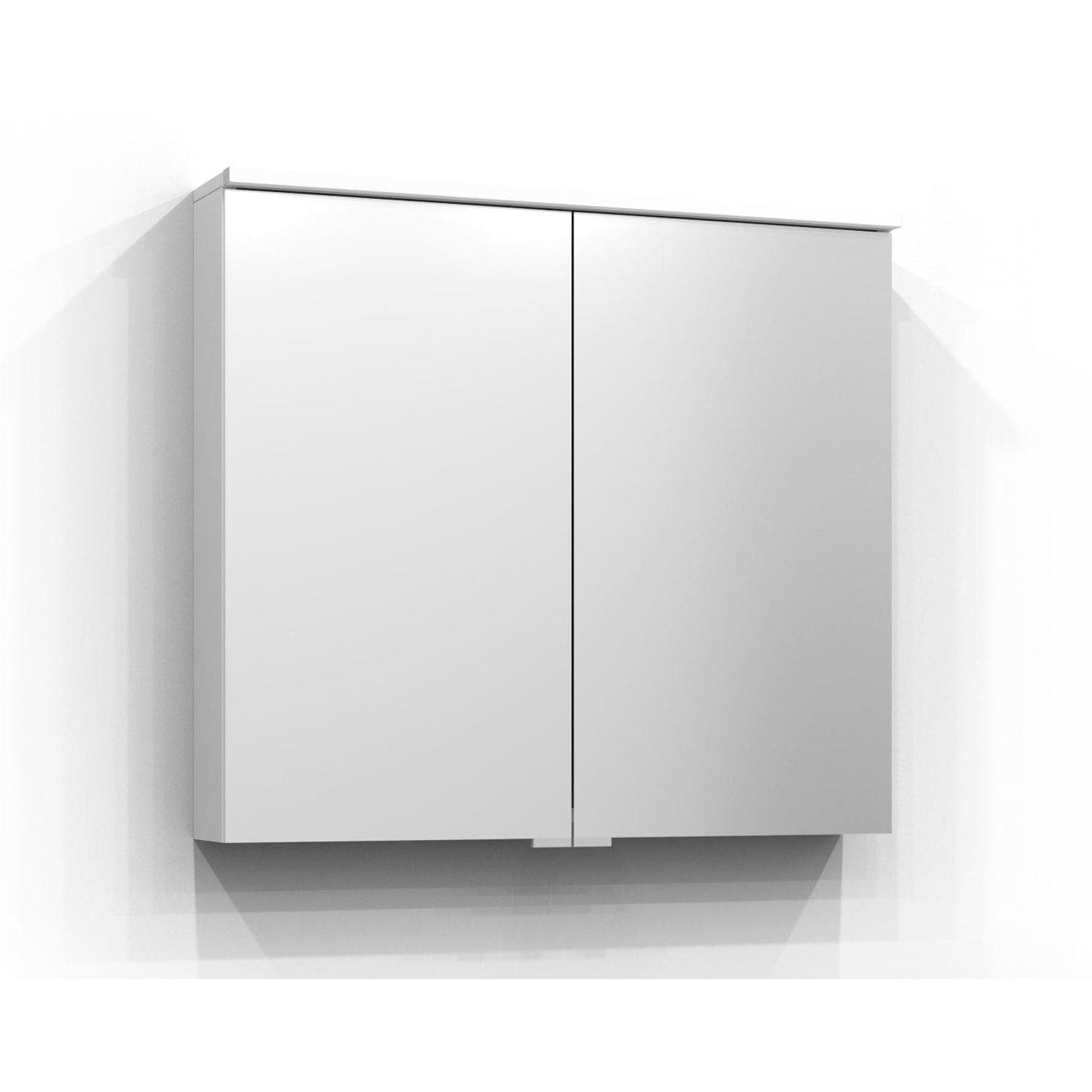 Svedbergs SAREK Speilskap uten servantlys 80cm / Hvit matt Svedbergs Speilskap SV-225080-TL