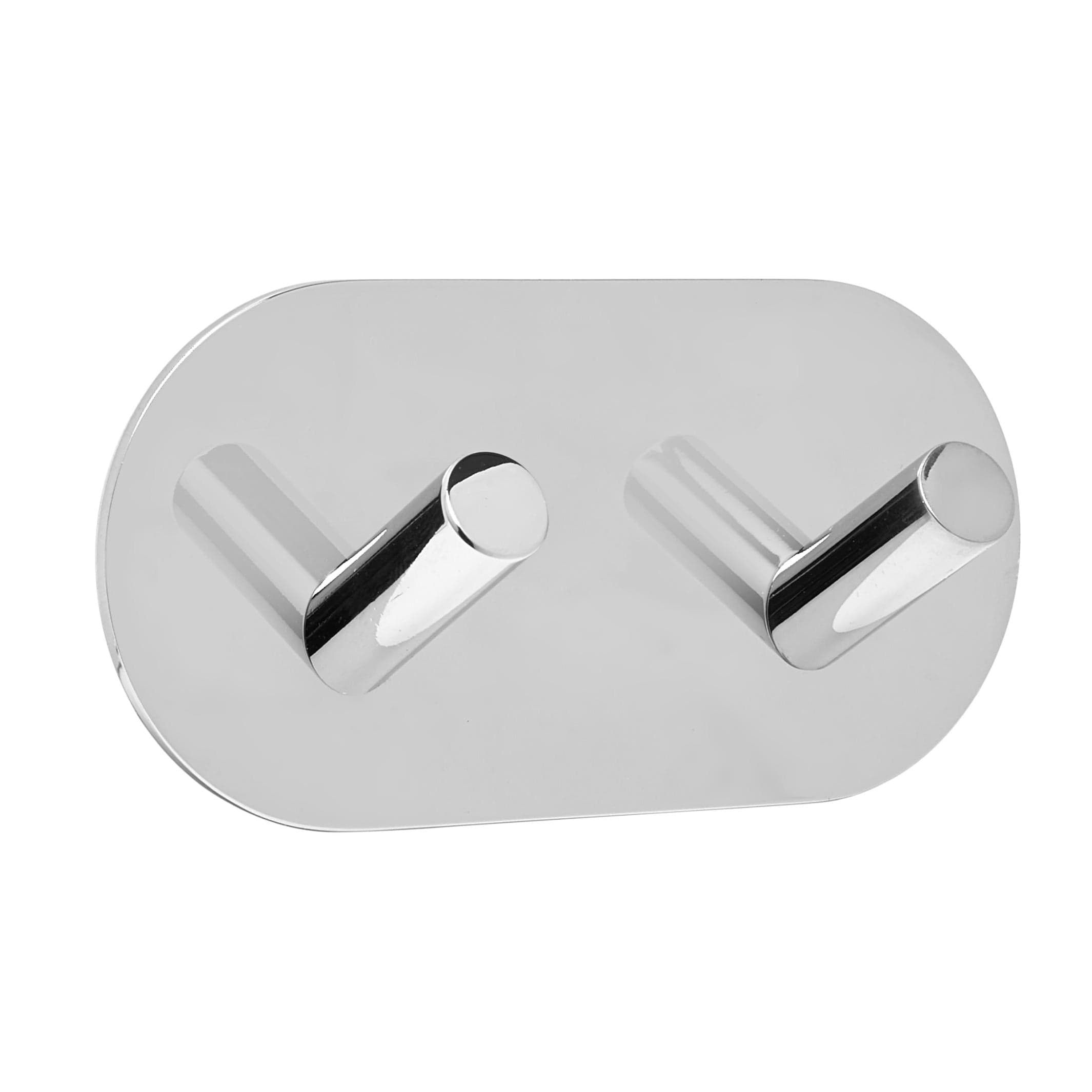 Svedbergs Selvklebende Dobbel Krok O02 Krom Svedbergs Knagger SV-O02-K