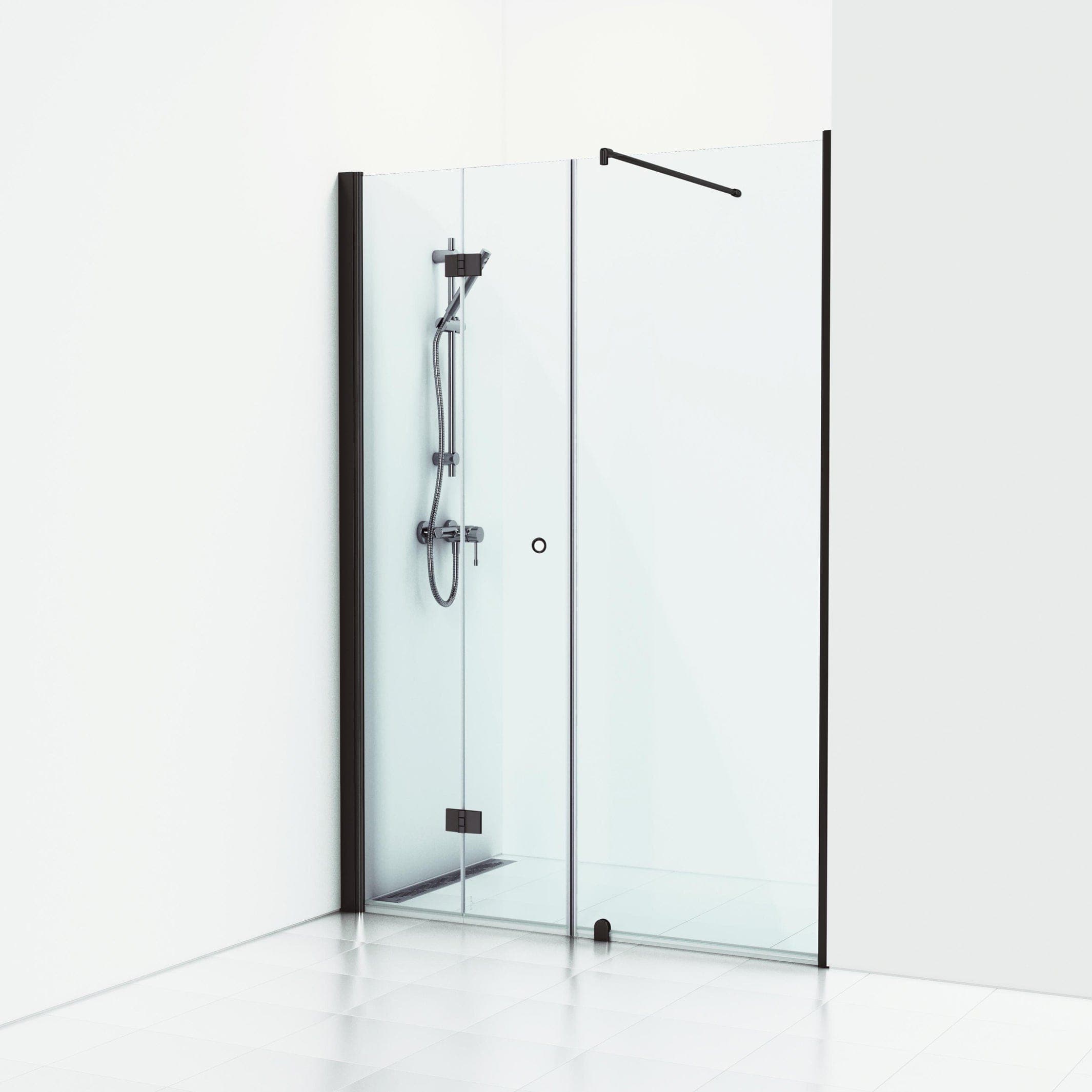 Svedbergs Skoga Dusjnisje Leddet Kombi (vegg+dør) Svedbergs Dusjnisje