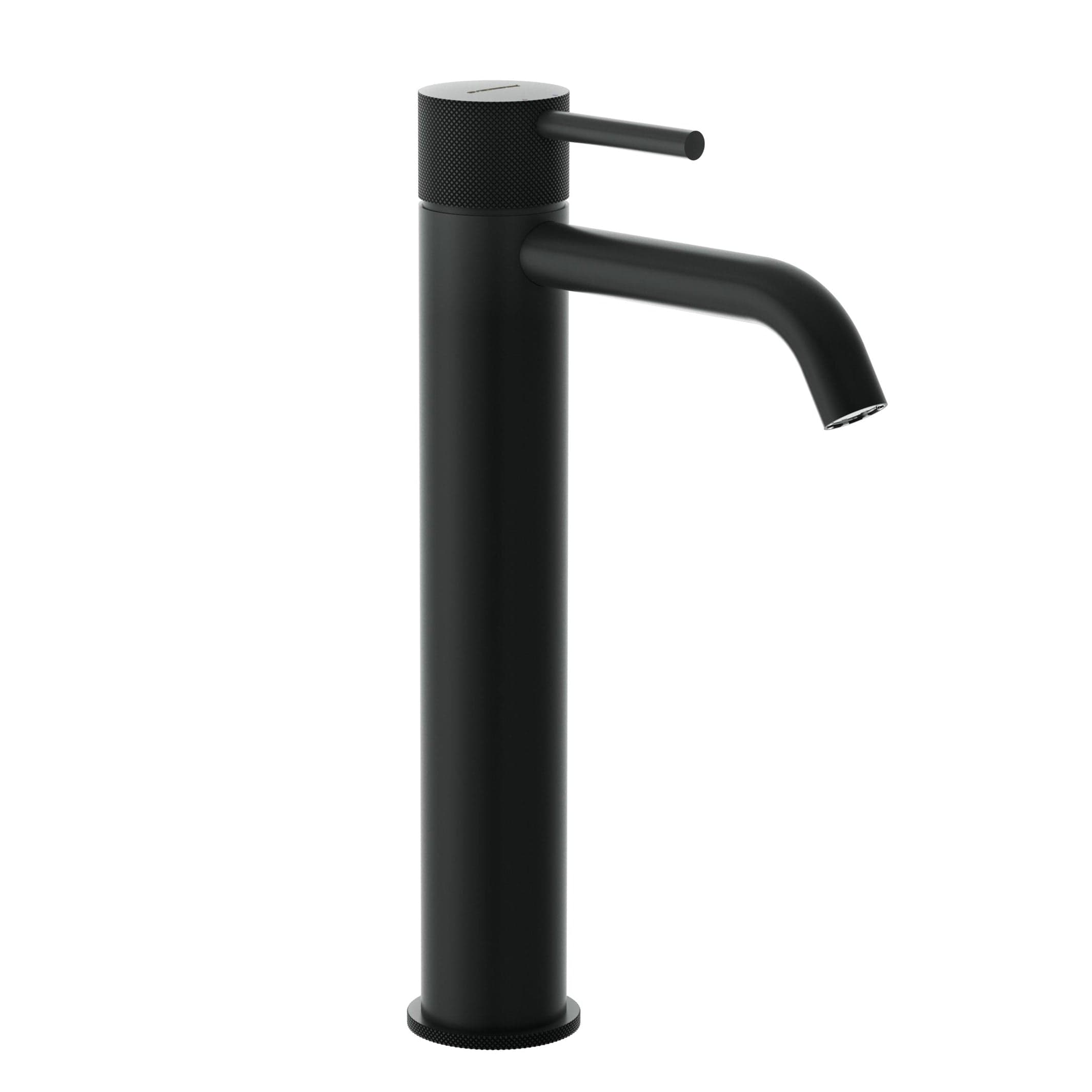 Svedbergs Skule Riflet Høy Servantbatteri Svart matt / Svart matt Svedbergs Servantbatteri SV-96824-H