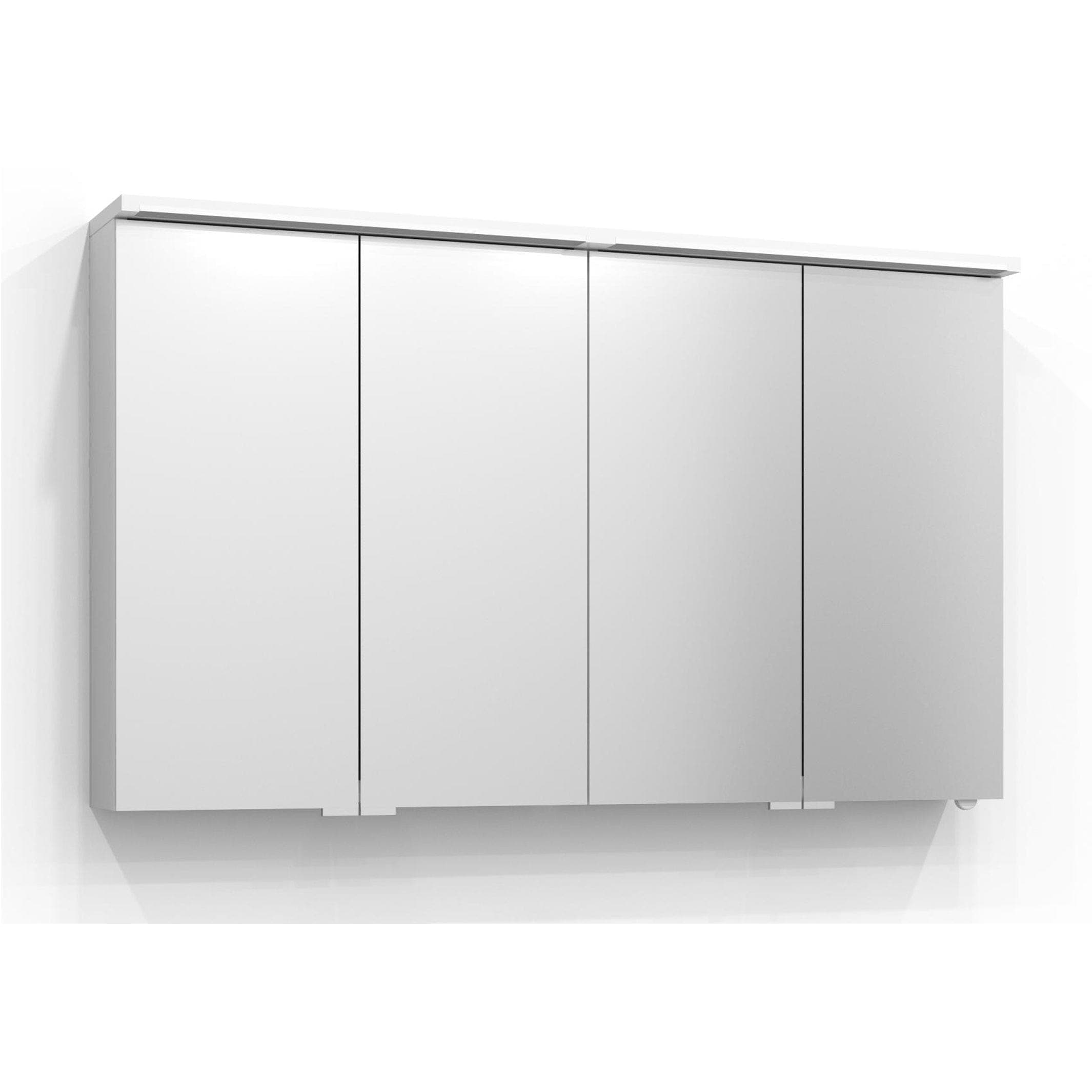 Svedbergs SKURU Speilskap med servantlys Hvit matt / 120cm Svedbergs Speilskap SV-425120