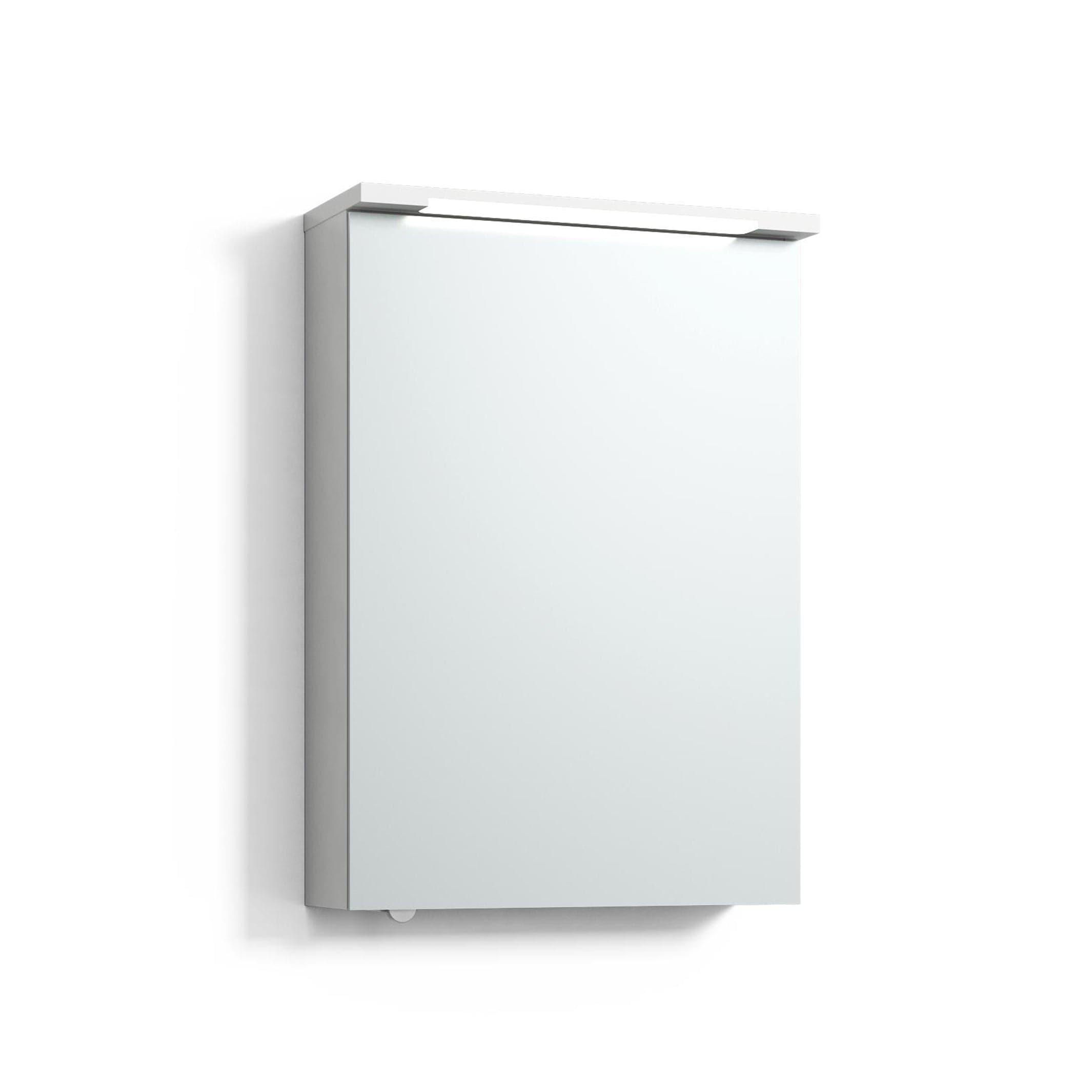 Svedbergs SKURU Speilskap med servantlys Hvit matt / 50cm Svedbergs Speilskap SV-425050