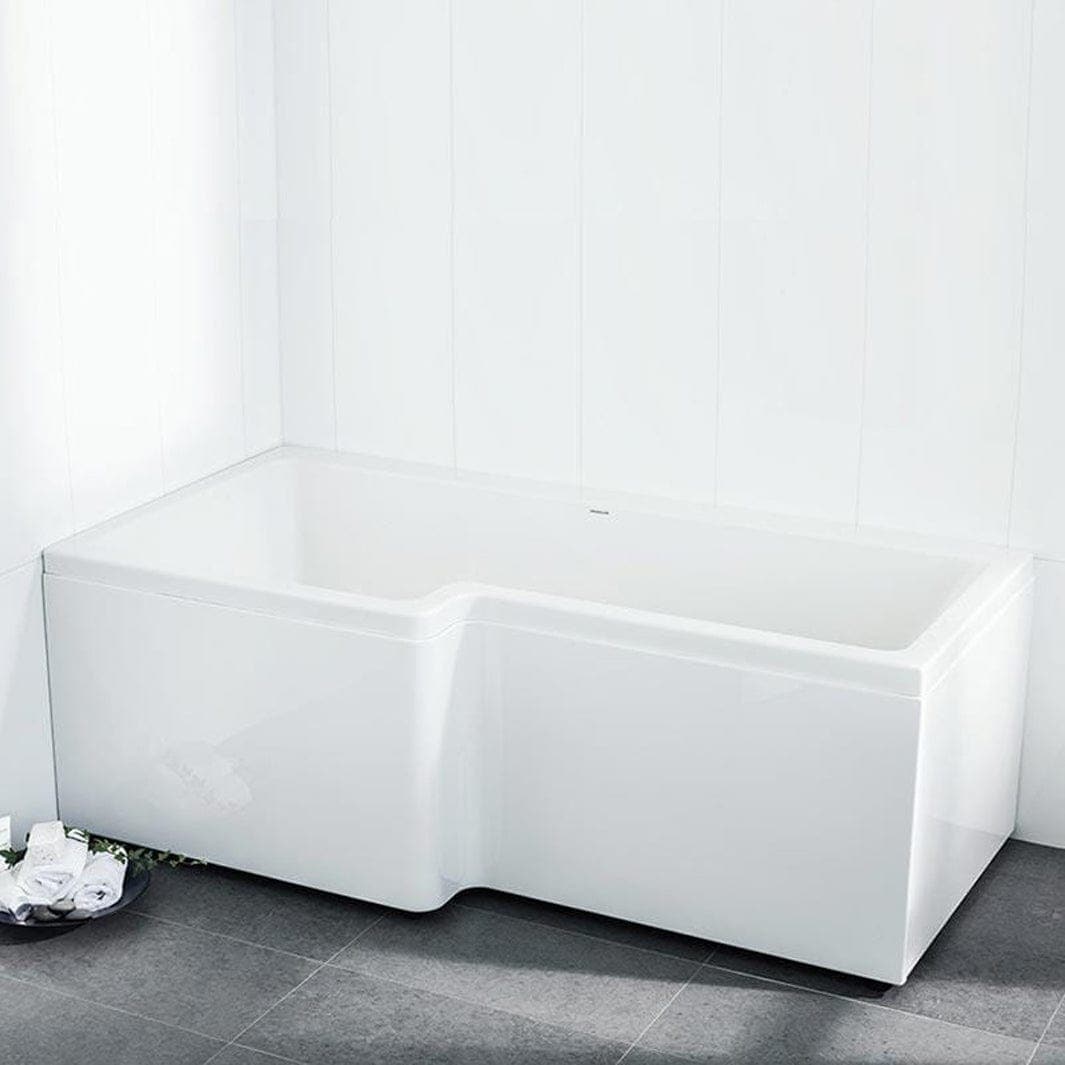 Svedbergs Torne Dusjbadekar 150-170 150cm / Venstre / Nei Svedbergs Firkantet badekar SV-Z150V