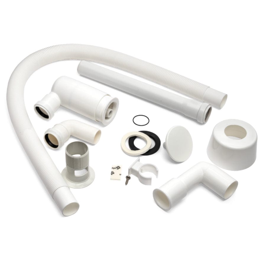 Svedbergs Universal Vannlås EasyClean - inkl. klikkventil Hvit Svedbergs Vannlås SV-1224