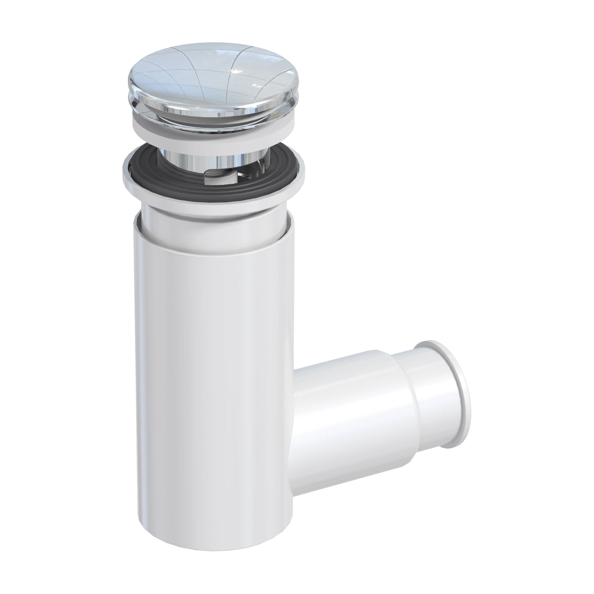 Svedbergs Universal Vannlås EasyClean - inkl. klikkventil Krom Svedbergs Vannlås SV-1214