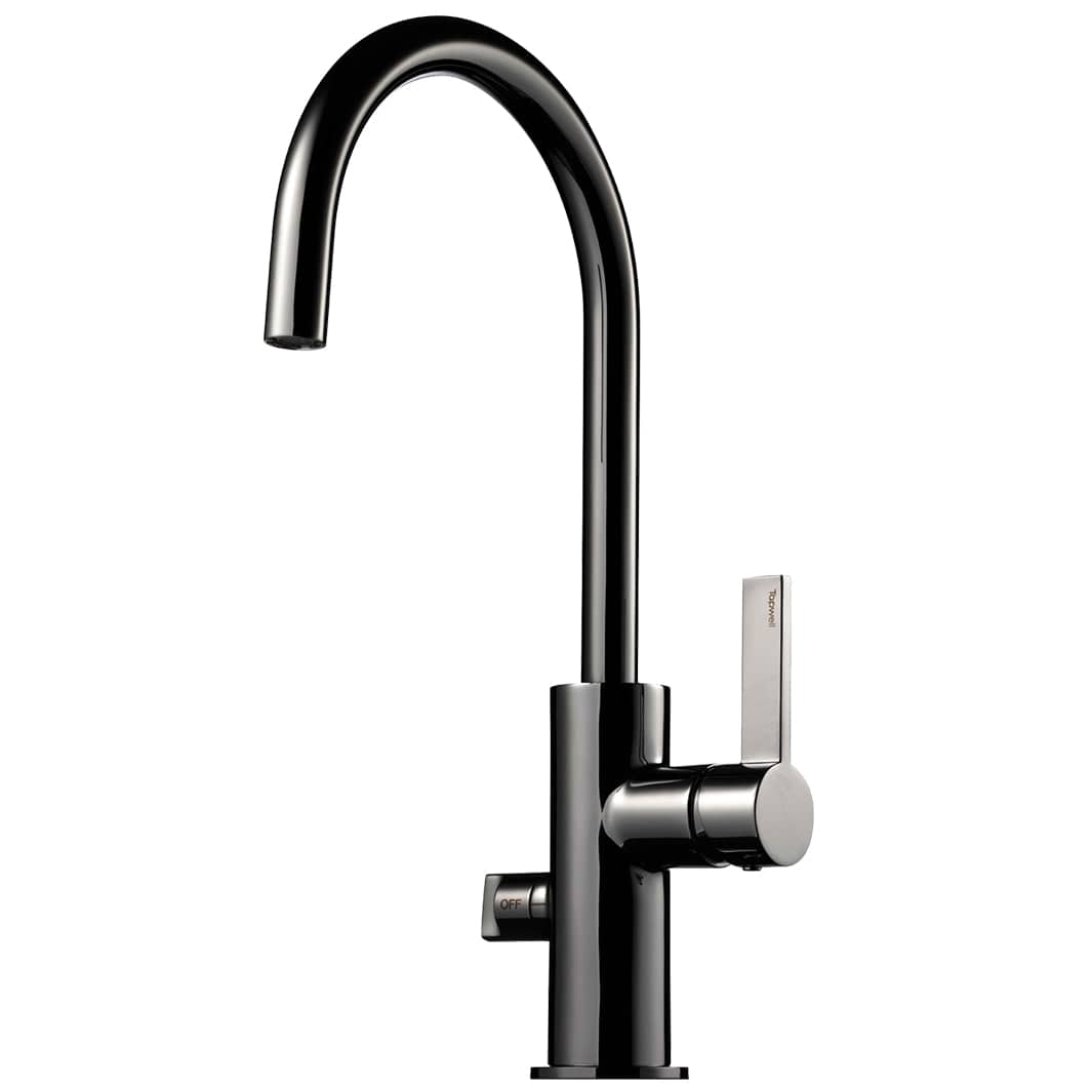 Tapwell ARM184 Kjøkkenarmatur Avstengning Black chrome Tapwell Kjøkkenarmatur TA-9423525