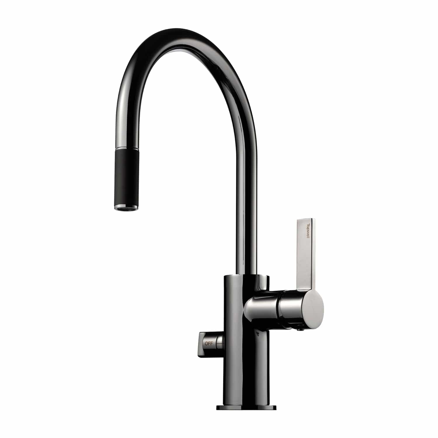 Tapwell ARM385 Kjøkkenarmatur med uttrekkbar tut og avstengning Tapwell Kjøkkenarmatur