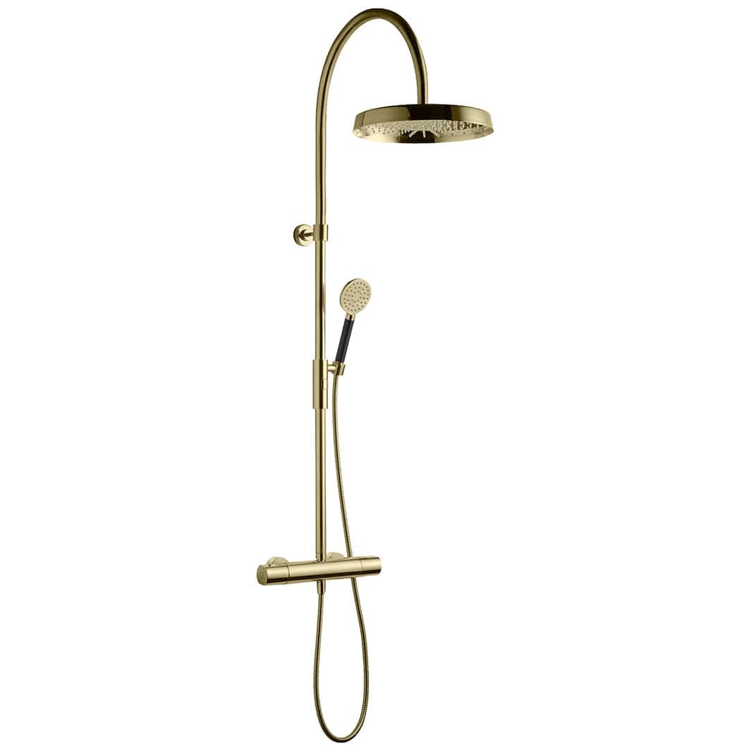 Tapwell ARM7300 Takdusj Ø32cm Honey gold Tapwell Takdusj TA-9423042