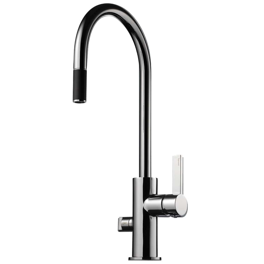 Tapwell ARM885 Kjøkkenarmatur Uttrekk+Avstengning Krom Tapwell Kjøkkenarmatur TA-9423493