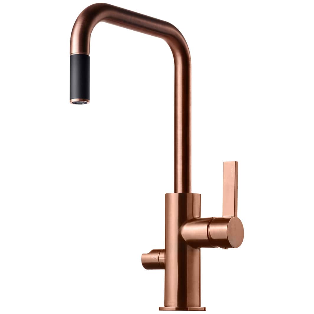 Tapwell ARM887 Kjøkkenarmatur Uttrekk+Avstengning Oksiderende kobber Tapwell Kjøkkenarmatur TA-9423516