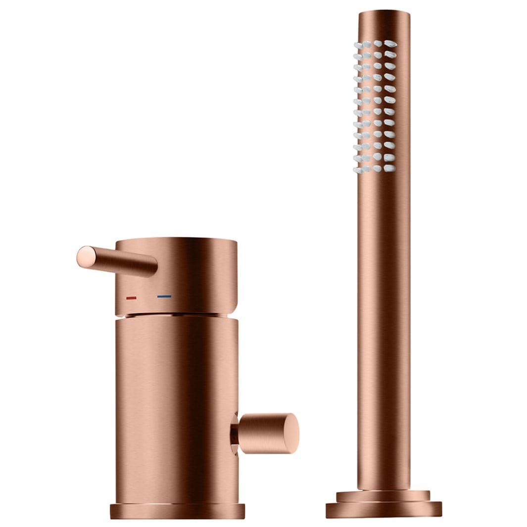 Tapwell BI048 Karkantbatteri 2-hulls Oksiderende kobber Tapwell Badekararmatur TA-9422412