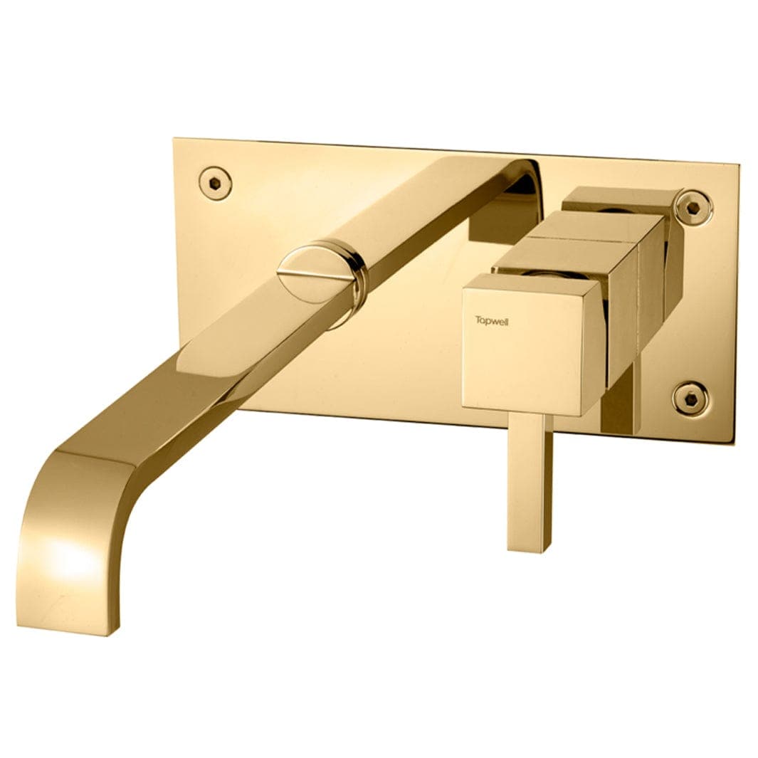 Tapwell BOX008 Rettangolo Servantbatteri Innbygging Oksiderende messing Tapwell Blandebatteri innbygging TA-9418486