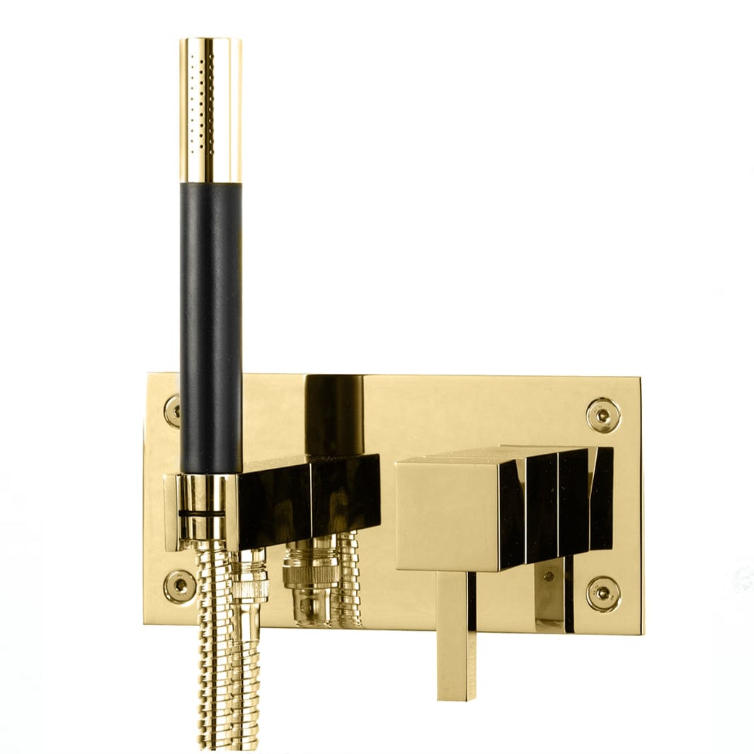 Tapwell BOX011-364 Square Dusjbatteri Innbygging Oksiderende messing Tapwell Blandebatteri innbygging TA-9418451