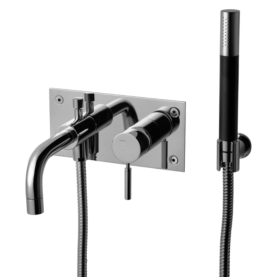 Tapwell BOX026 Badekararmatur Innbygging Black chrome Tapwell Blandebatteri innbygging TA-9420430