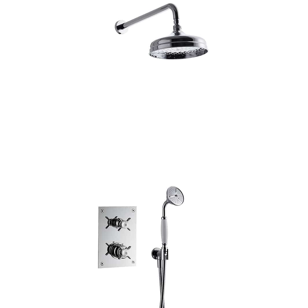 Tapwell BOX0268 ED2 Classic Takdusj Innbygging Krom Tapwell Blandebatteri innbygging TA-9421800