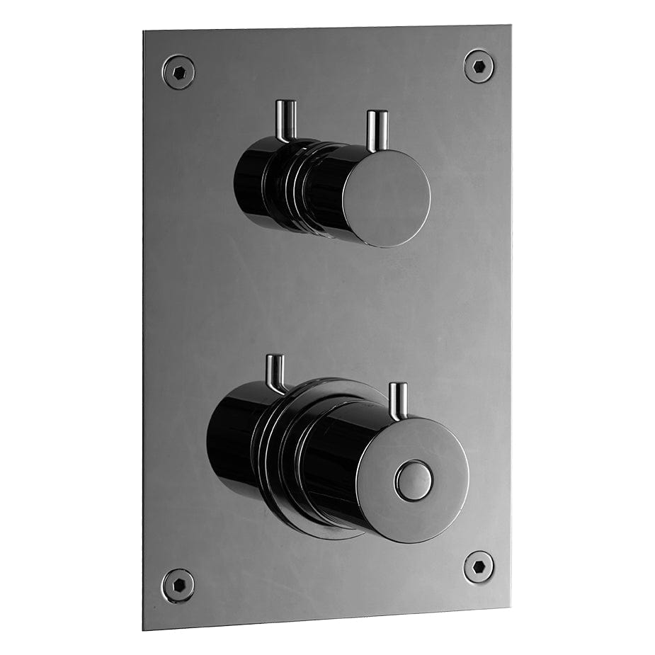 Tapwell BOX268/368 ED2 Frontpanel Black chrome Tapwell Blandebatteri innbygging TA-9421805