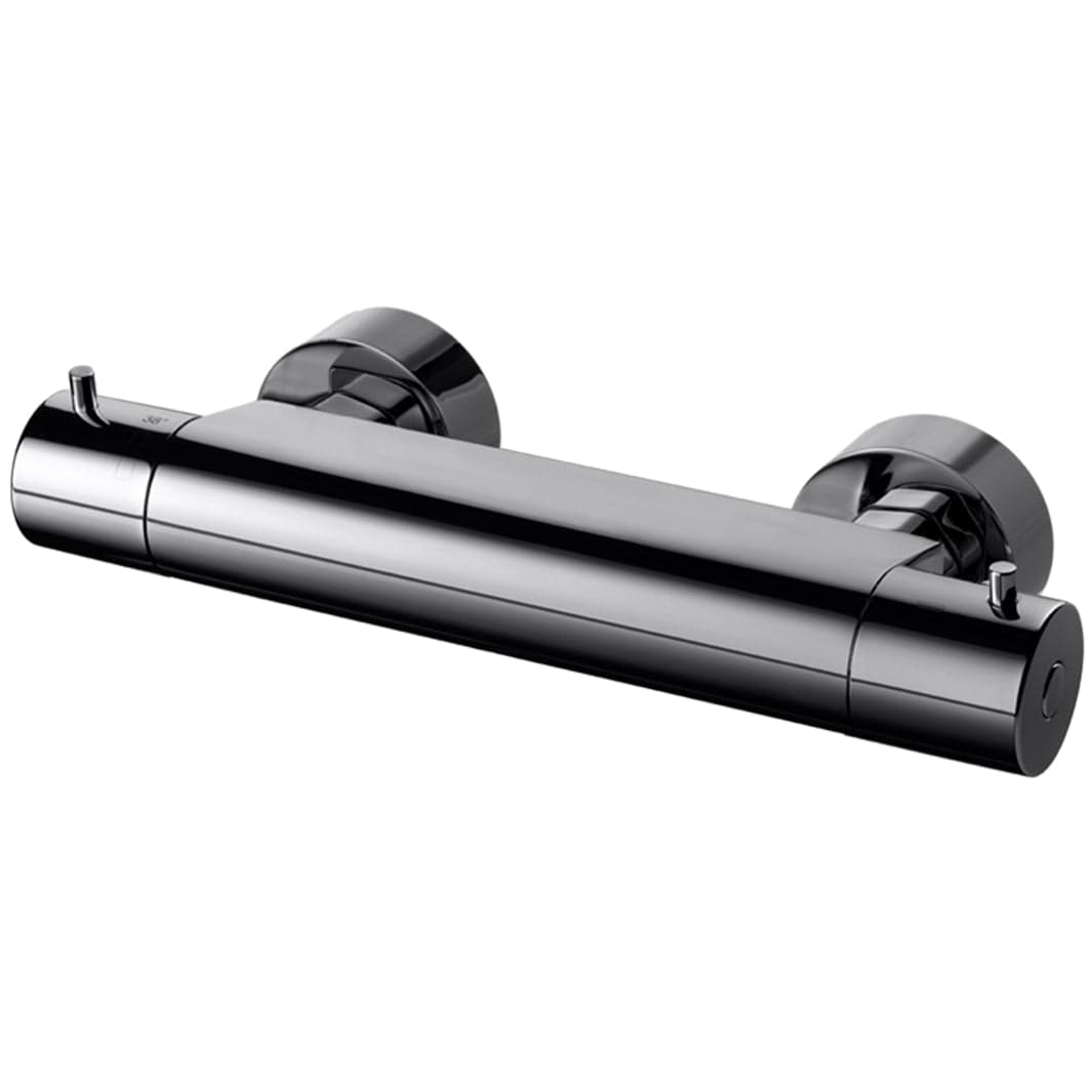 Tapwell EVM168 Dusjbatteri Black chrome Tapwell Dusjbatteri TA-9419325
