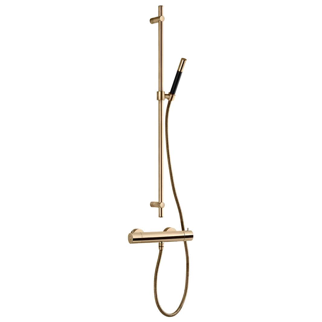 Tapwell EVM168+ZSAL300 Dusjbatteri med dusjsett Oksiderende messing Tapwell Dusjbatteri TA-9421965