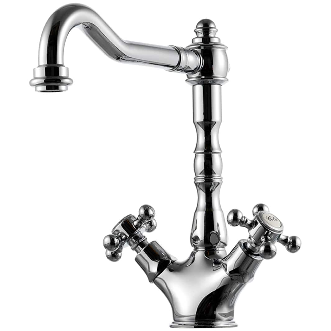 Tapwell FBLV180 Classic Kjøkkenbatteri 2-greps Krom Tapwell Kjøkkenarmatur TA-4230337