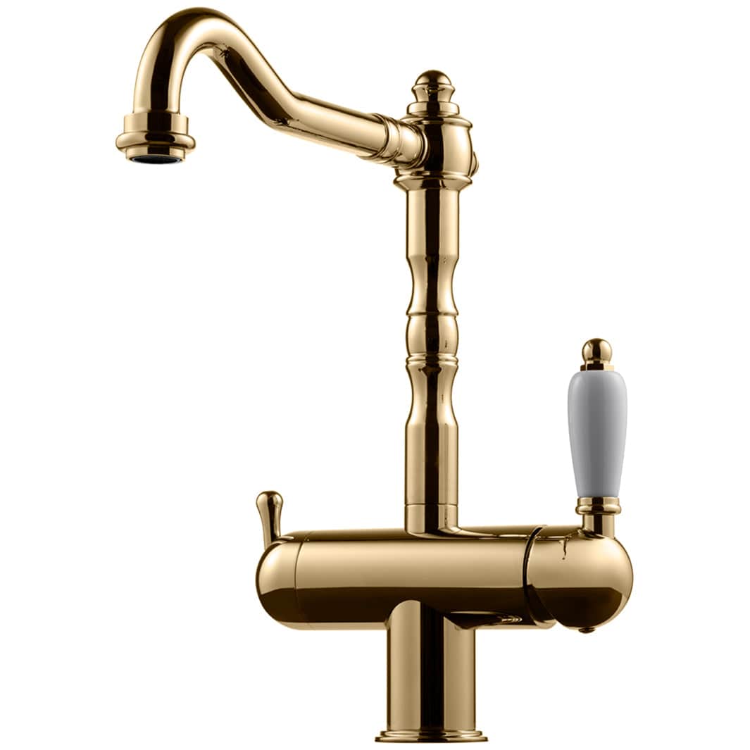 Tapwell FME184 Classic Kjøkkenarmatur Avstengning Oksiderende messing Tapwell Kjøkkenarmatur TA-9424309