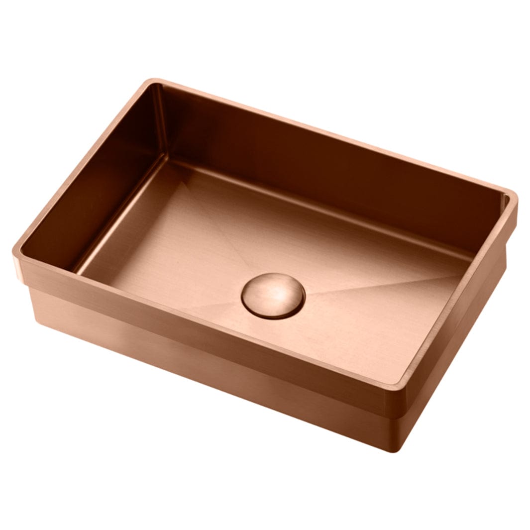 Tapwell HT4328 PVD Servant for nedfelling 45x30cm Kobber Tapwell Kjøkkenvask TA-9422202