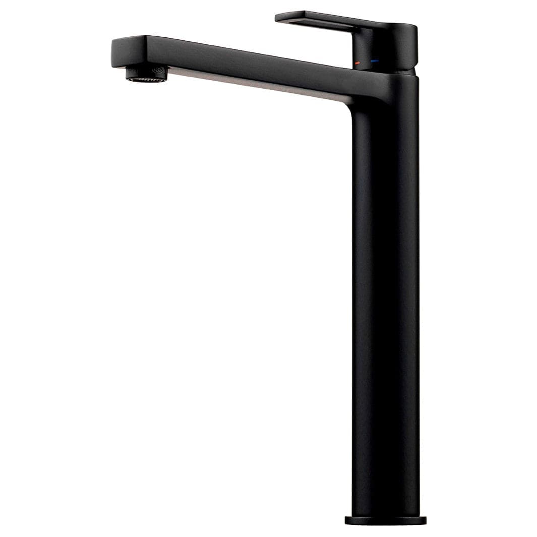 Tapwell RIN081 Høy Servantbatteri H309mm Svart matt Tapwell Servantbatteri TA-9423458