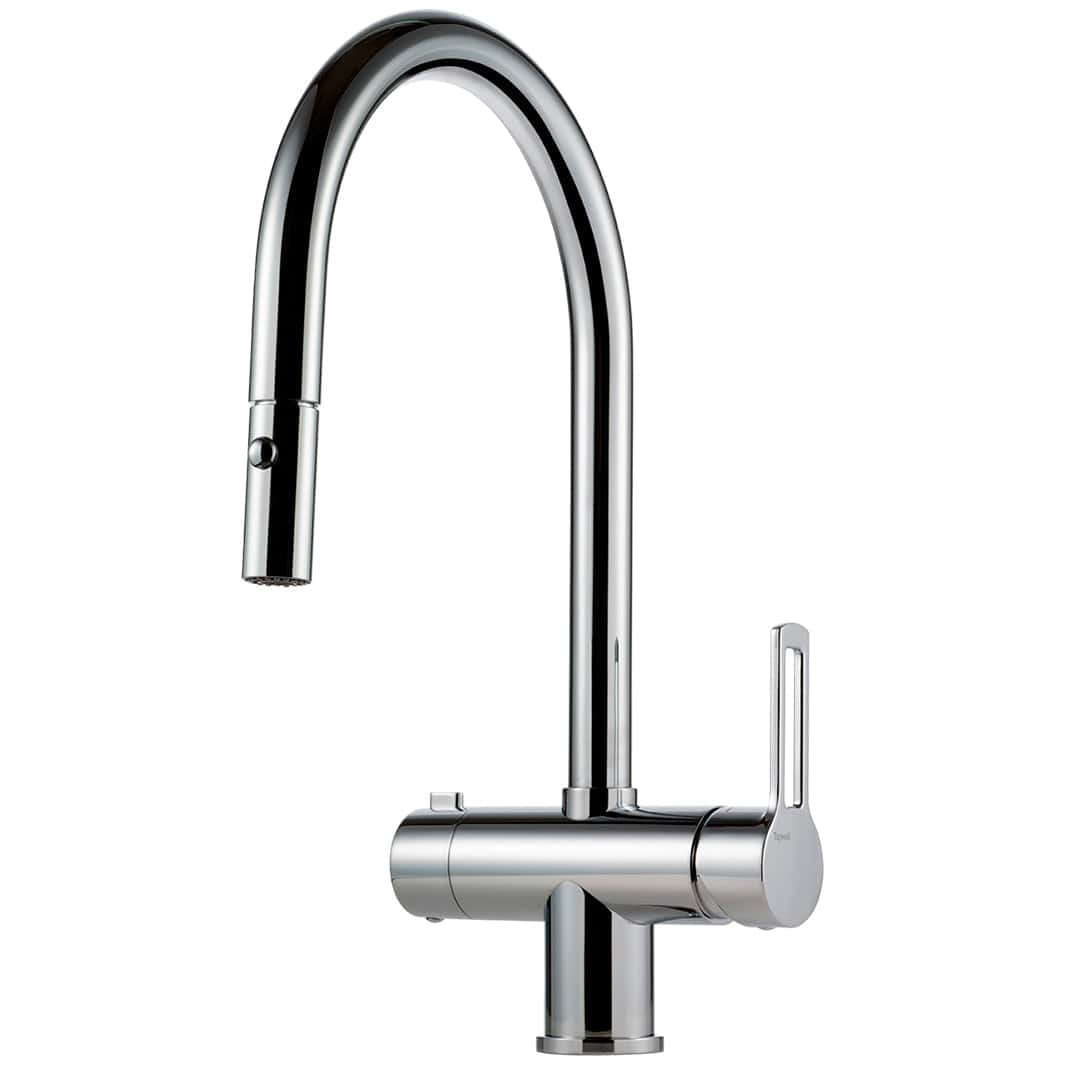Tapwell RIN885 Kjøkkenarmatur Uttrekk+Avstengning Krom Tapwell Kjøkkenarmatur TA-4230376