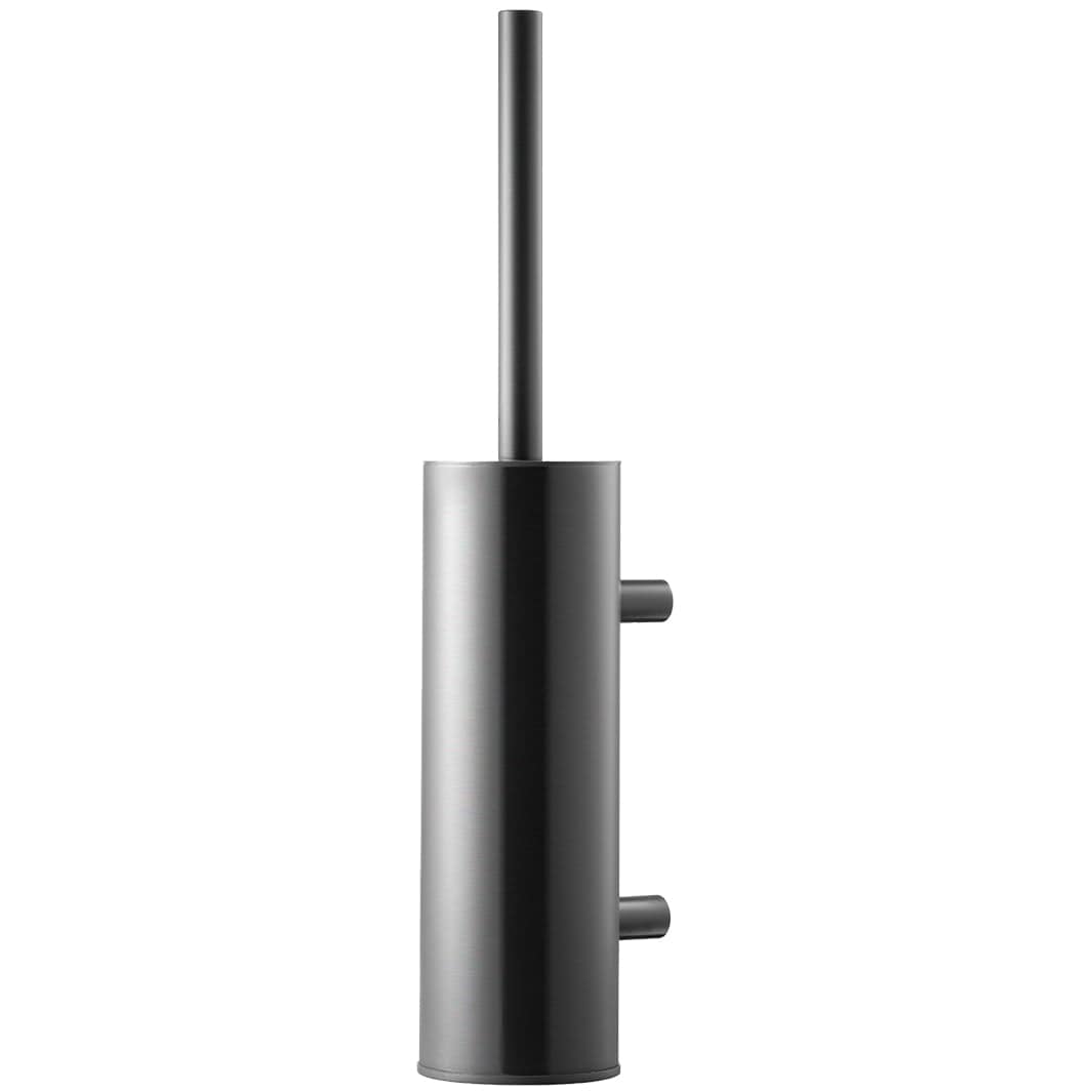 Tapwell TA220 Toalettbørste H426mm Vegghengt Brushed black chrome Tapwell Toalettbørste TA-9422580
