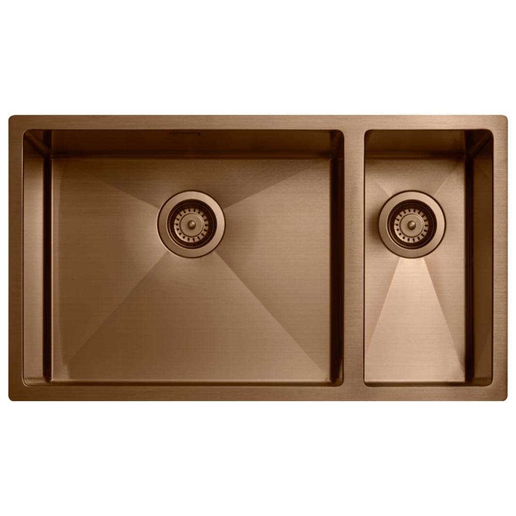 Tapwell TA7040 PVD Kjøkkenvask B78,5xD45cm Bronze Tapwell Kjøkkenvask TA-9422645