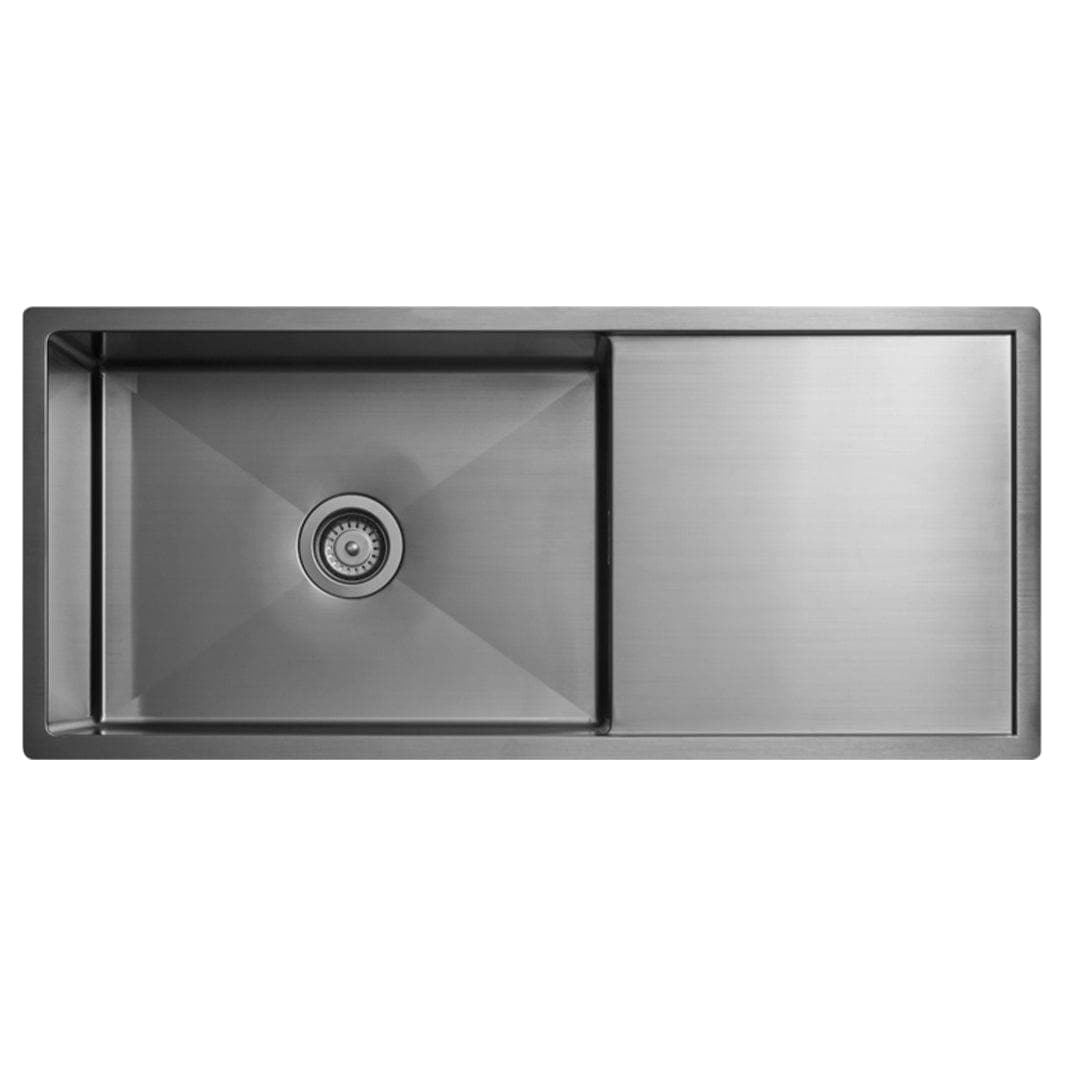 Tapwell TA8140 PVD Kjøkkenvask B89xD45cm Black chrome Tapwell Kjøkkenvask TA-9422661