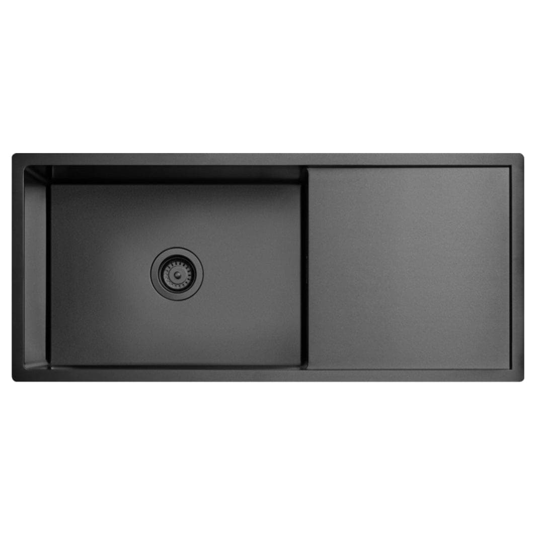 Tapwell TA8140 PVD Kjøkkenvask B89xD45cm Svart matt Tapwell Kjøkkenvask TA-9422662