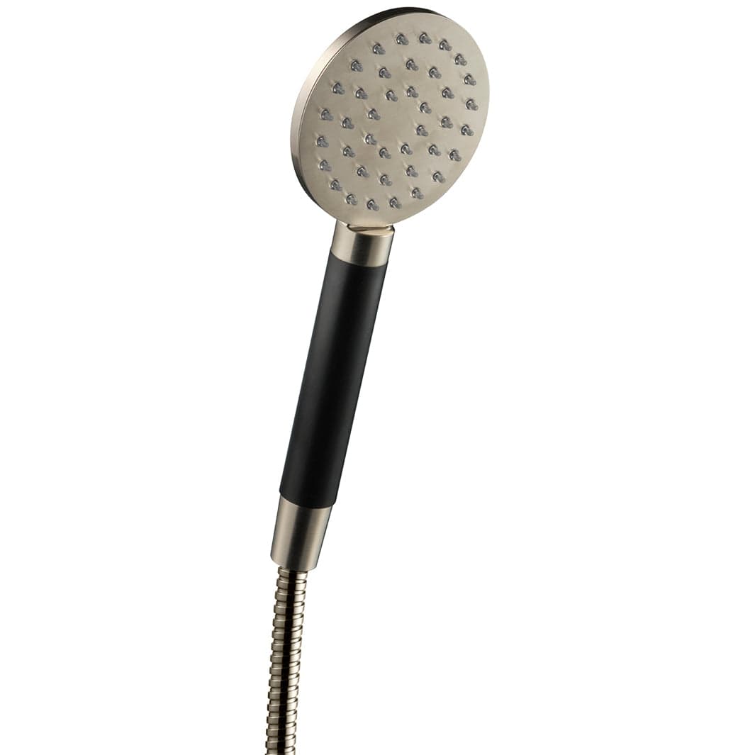 Tapwell ZDOC095 Dusjhode i metall Brushed nickel Tapwell Dusjhode TA-9422853