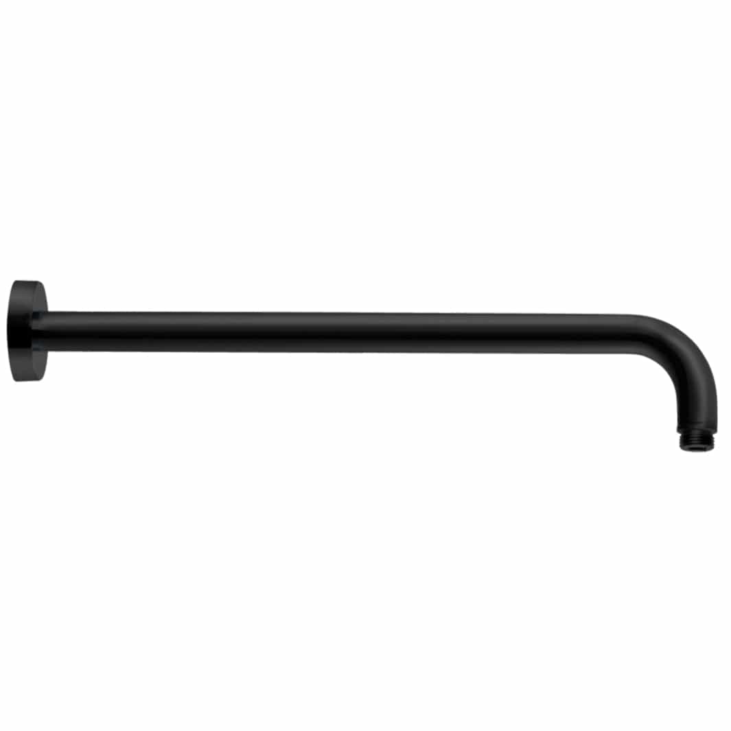 Tapwell ZSOF034 Veggutløp 40cm Svart matt Tapwell Dusjtilbehør TA-9420723