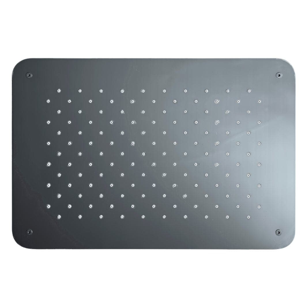 Tapwell ZSOF092 Taksil 370x250mm Black chrome Tapwell Dusjtilbehør TA-9422990